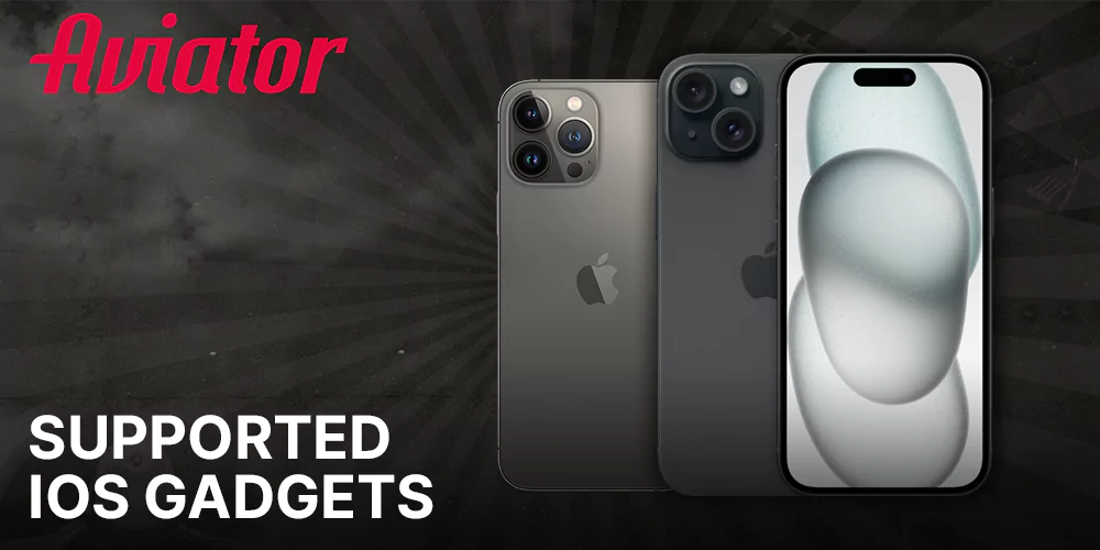 iOS Devices that support the Batery Aviator mobile app