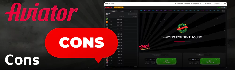 Downsides About the Aviator Rajabets